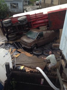 Looking down to Champlin St in Penn Yan.